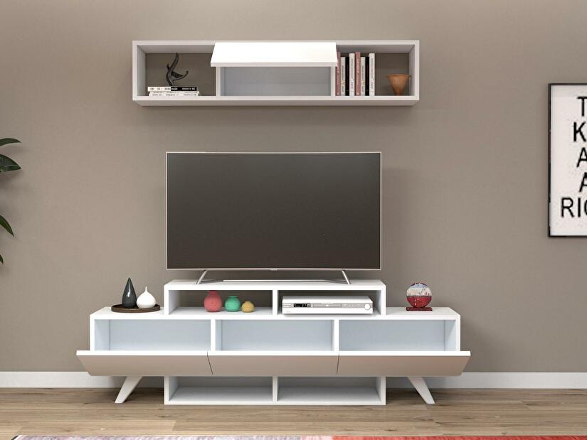 TV asztal/szekrény Micky (fehér)
