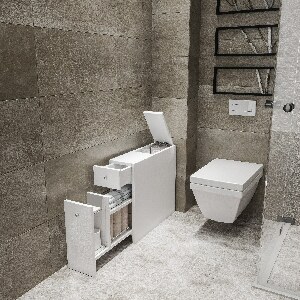 Fürdőszoba szekrény Calia (fehér)