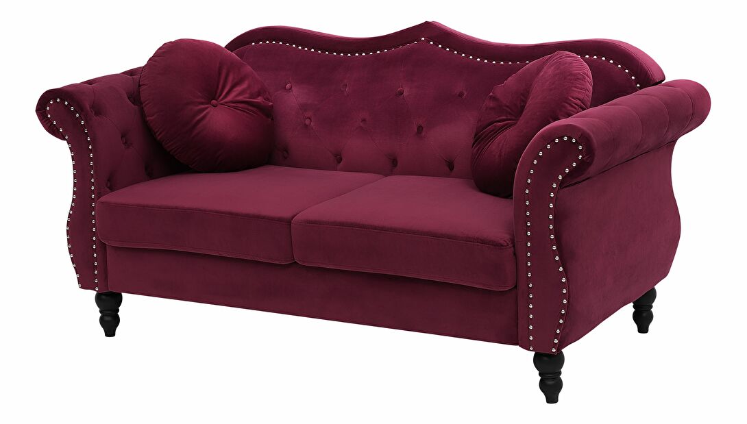 Kétszemélyes kanapé Stege (piros)