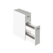 Fürdőszoba szekrény Nariel typ 7 (fehér) *kiárusítás