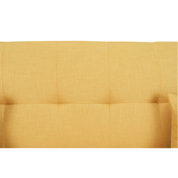 Szétnyitható kanapé Alestra (mustár)
