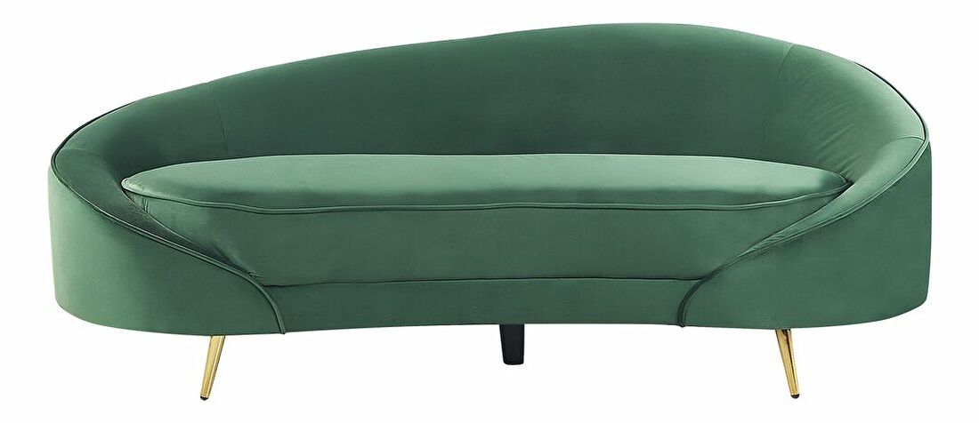 Háromszemélyes kanapé Samella (zöld) 