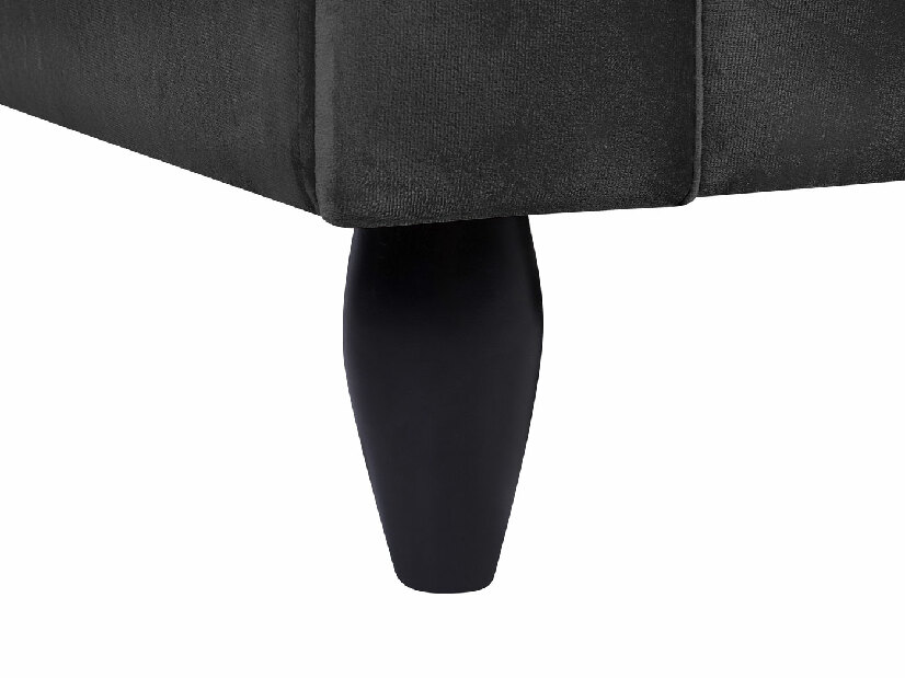 Háromszemélyes kanapé Banbury (fekete)