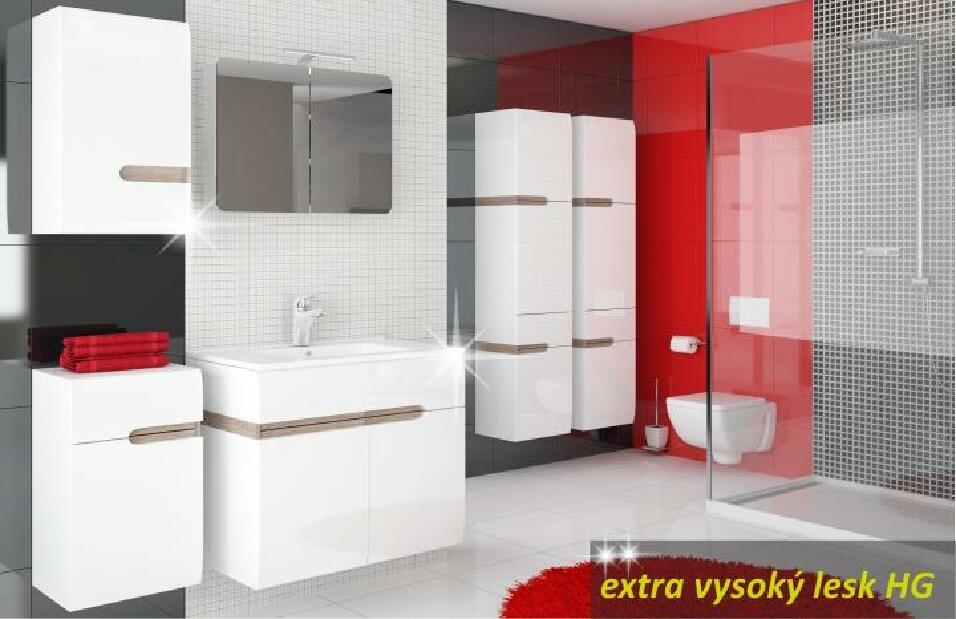 Fali fürdőszoba szekrény Lynatet Típus 160 LTB04 (tükörrel)