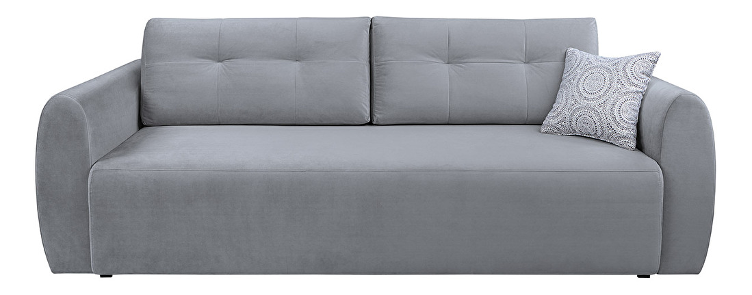 Háromszemélyes kanapé Divala Lux 3DL (világosszürke)
