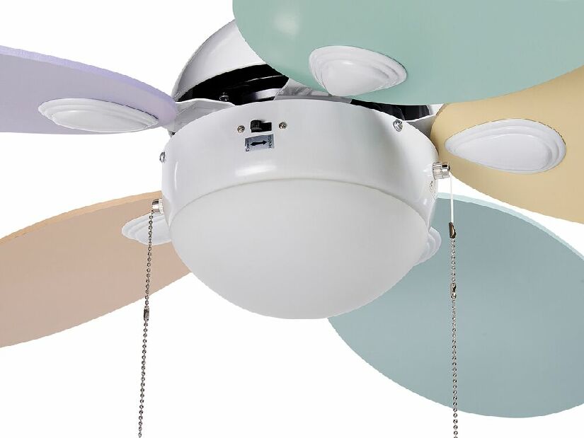 Mennyezeti ventilátor lámpával Weibinar (fehér) 