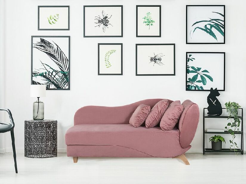 Pihenő fotel Mereg (rózsaszín) (J)