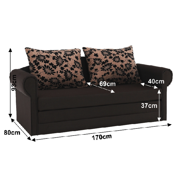 Háromszemélyes kanapé Sevale