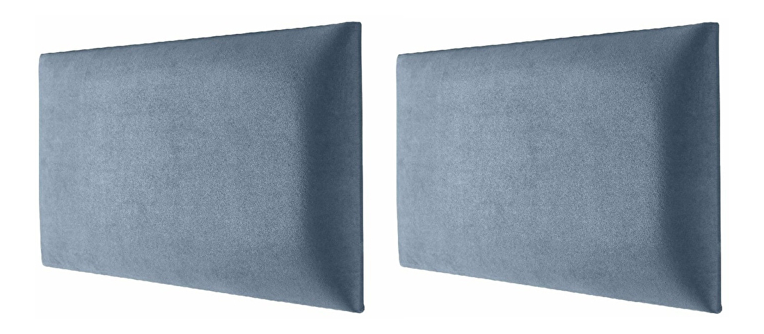Kárpitozott panel szett (2 db.) Soundless 40x30 cm (kék) *kiárusítás