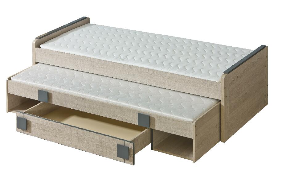 Széthúzható ágy 80 cm Gemo G16 (ágyrácsokkal)
