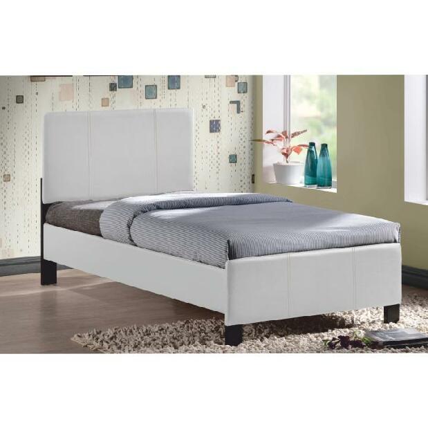 Egyszemélyes ágy 90 cm Coson (fehér) (ágyráccsal) *kiárusítás