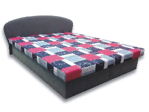 Franciaágy 160 cm Malka 1 (habszivacs matracokkal)