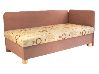 Egyszemélyes ágy (dívány) 80 cm Sarita (habszivacs matraccal) (J)