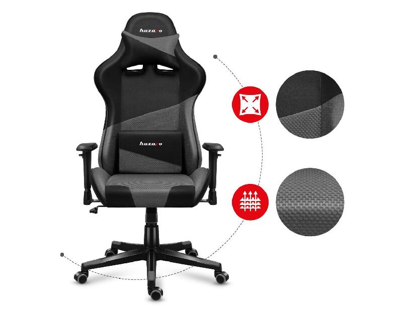Játék szék Fusion 6.2 (fekete + szürke)