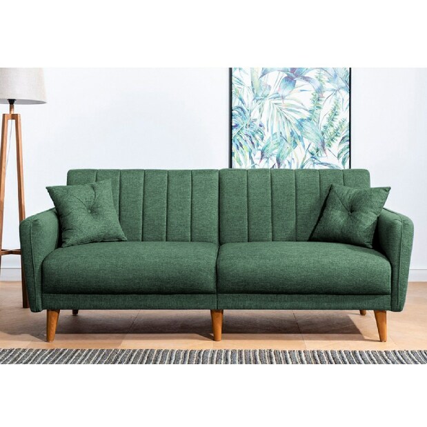 Háromszemélyes kanapé Adriene (zöld)