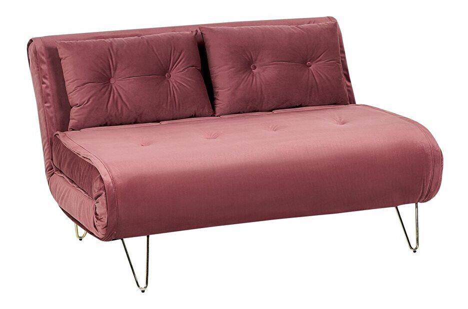 Kétszemélyes kanapé Vignette (rózsaszín) 