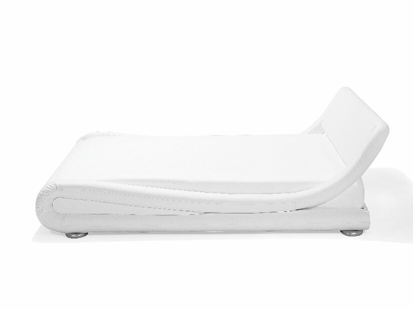 Franciaágy 180 cm AVENUE (vízzel töltött matraccal) (fehér) *kiárusítás
