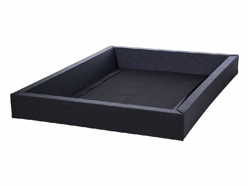 Vízágy 160 cm Anais (fekete) (ágyráccsal és matraccal)