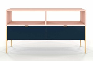 TV asztal/szekrény Pollia (rózsaszín)