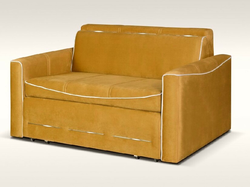 Kétszemélyes kanapé Izany (sárga)