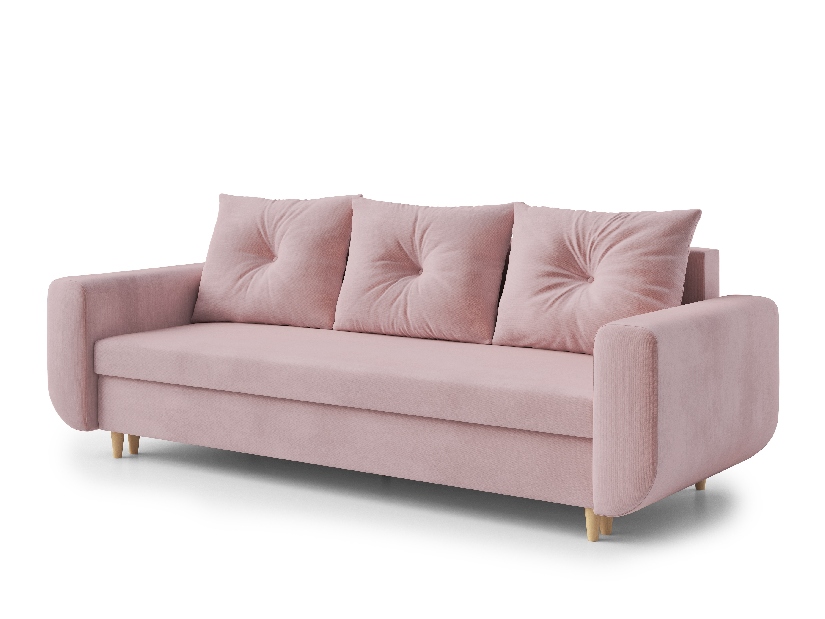 Háromszemélyes kanapé Maugli (rózsaszín)