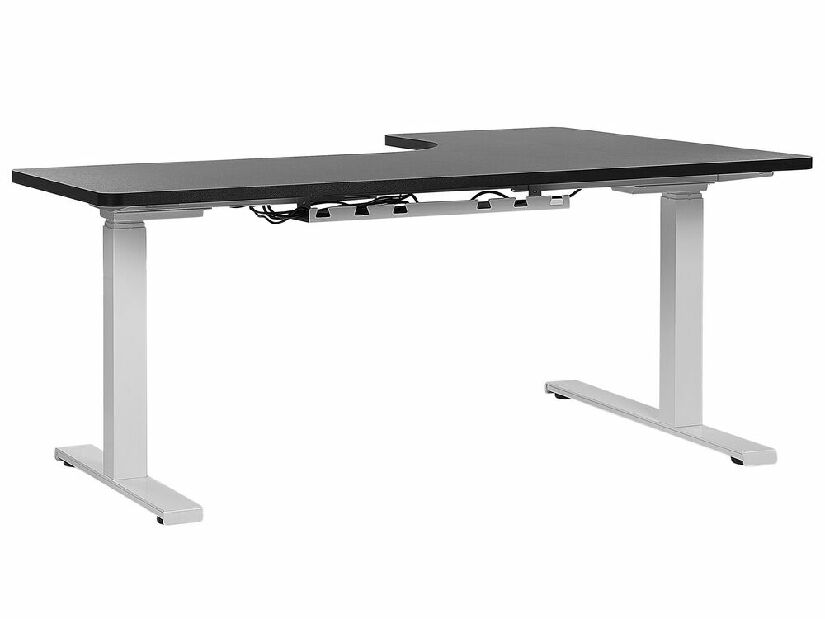 PC asztal Destiny (fekete + fekete) (B)