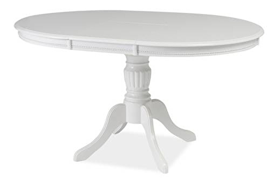 Széthúzható étkezőasztal 106-141 cm Oliner (fehér) (4-6 fő részére)