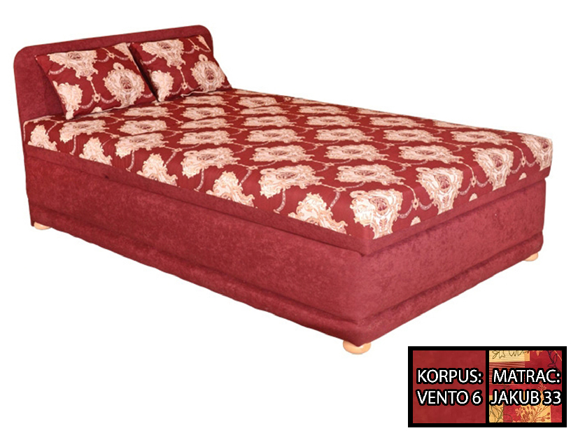 Egyszemélyes ágy (dívány) 120 cm Emily 120 (molitán matraccal) *bazár