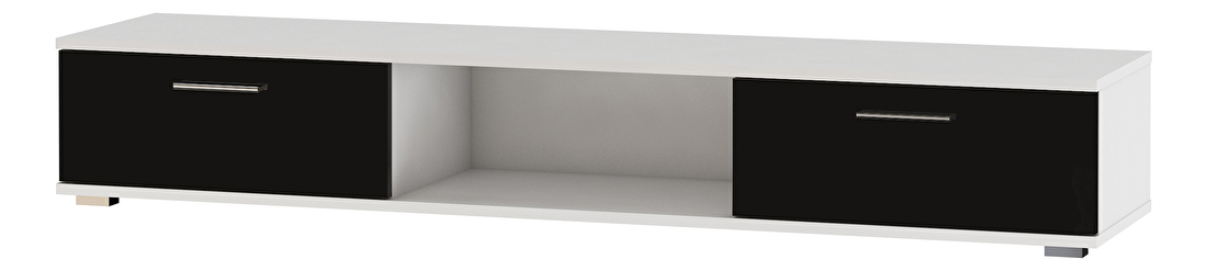 TV asztal Silena (matt fehér + matt fekete)