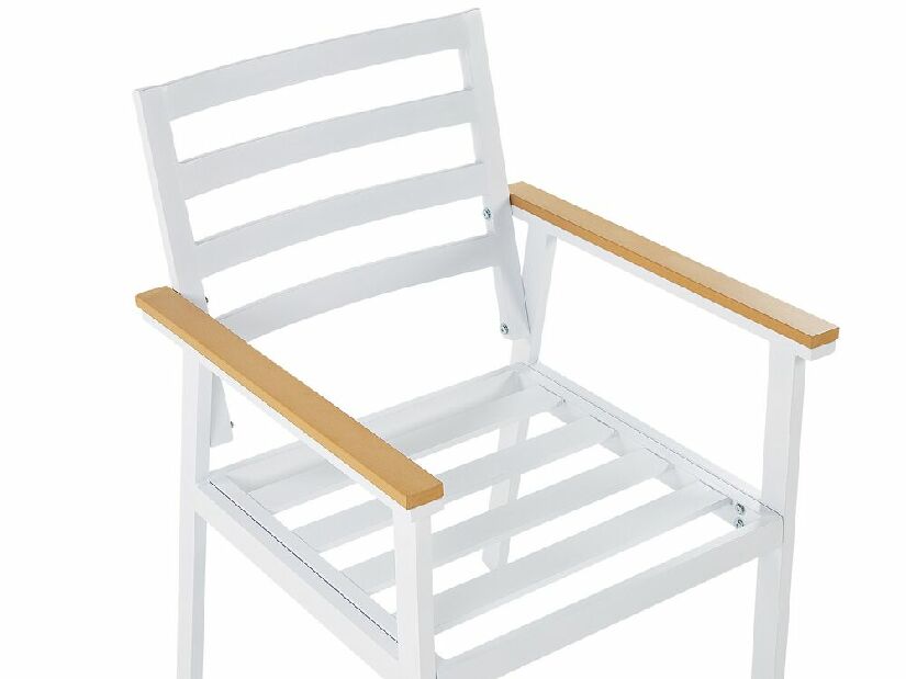 Kerti szék készlet (4 db.) Cork (fehér)