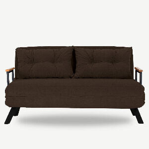 Széthúzható kanapé Sandy (barna)