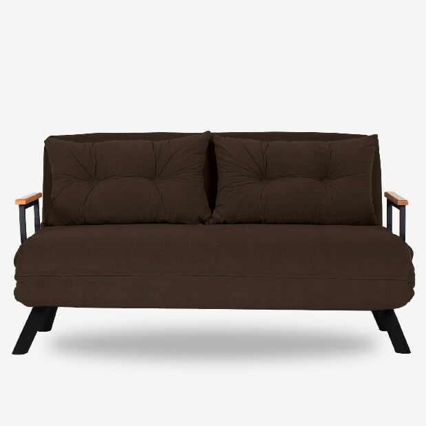 Széthúzható kanapé Sandy (barna)