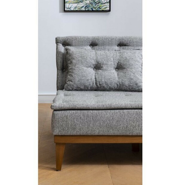 Háromszemélyes kanapé Fiorucci (szürke)