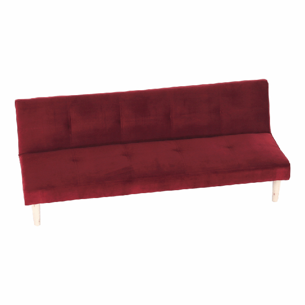 Szétnyitható kanapé Adil (bordó)