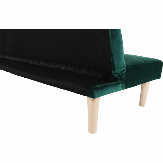 Szétnyitható kanapé Adil (smaragdzöld)