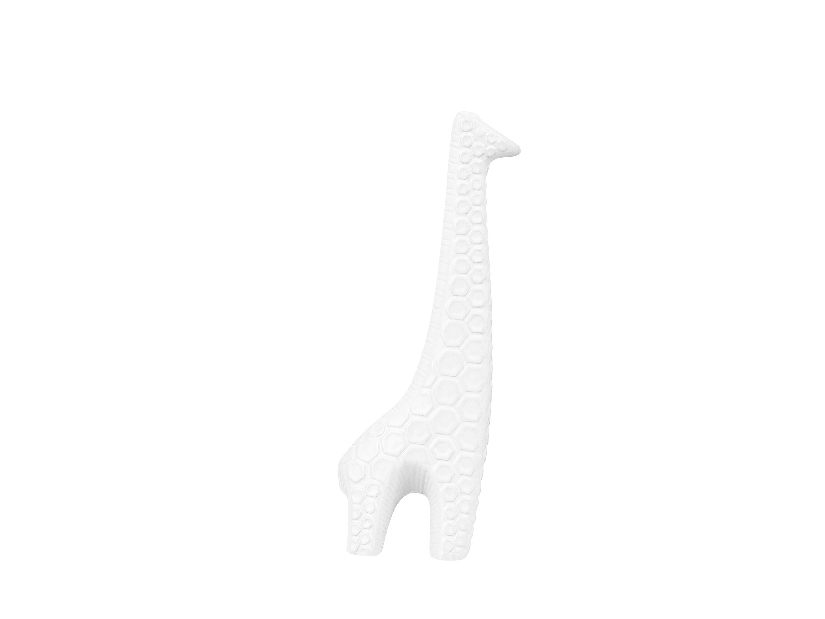 Dekorációs figura KASSEL 30 cm (üveglaminált) (fehér)