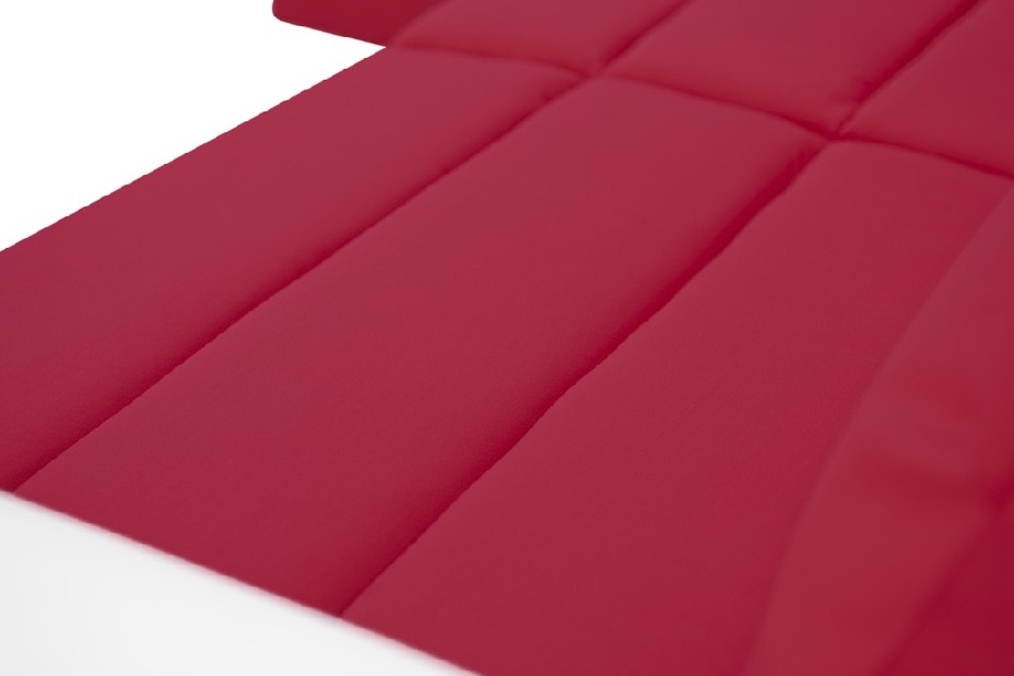 Sarok kanapé Kalan (piros + fehér) (B)