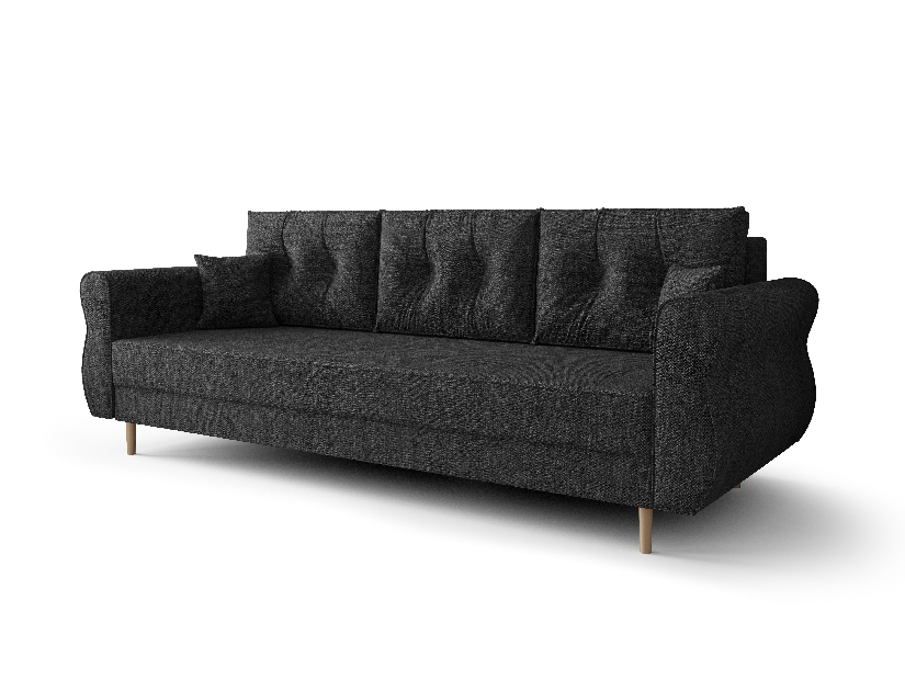 Széthúzható kanapé Avery (Malmo 96 sötétszürke)