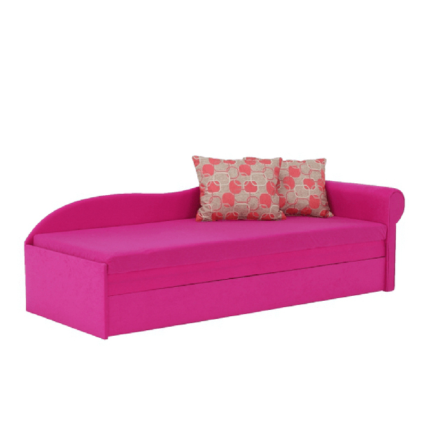 Háromszemélyes kanapé Alloa rózsaszín (J)