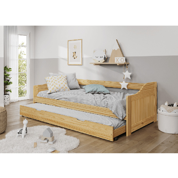 Egyszemélyyes ágy 90x200 cm- Kondela