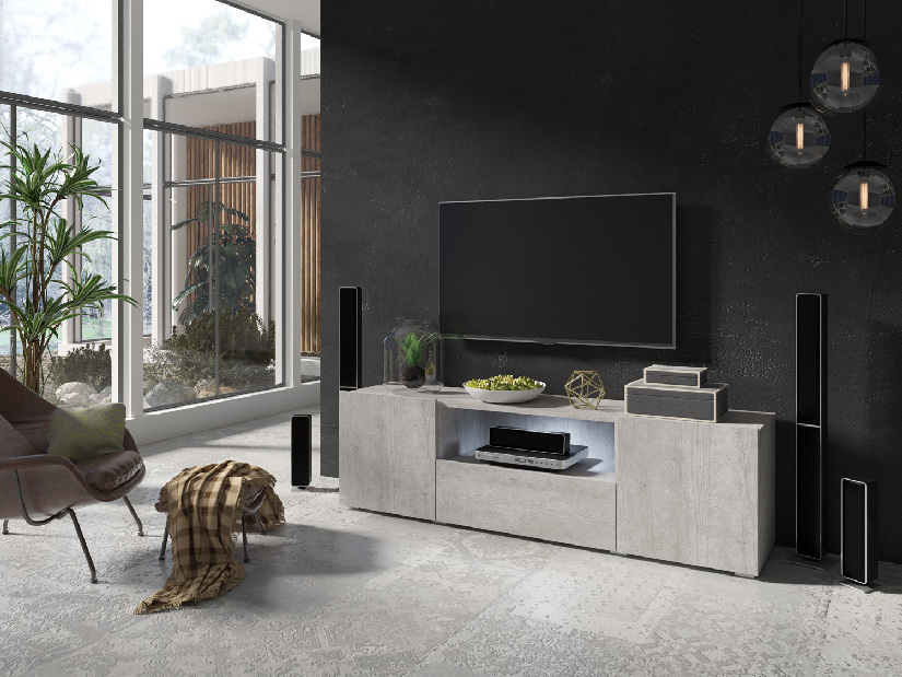 TV asztal Della Typ 41 (colorado beton)