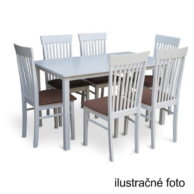 Étkezőasztal 135 cm Astre (fehér)