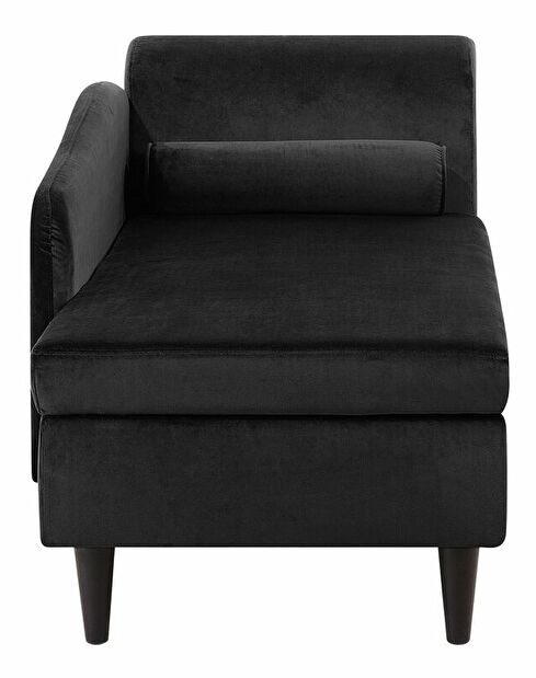 Pihenő fotel LUISSIANA (textil) (fekete) (J)