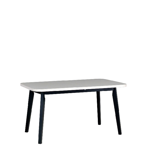 Asztal Harry 80 x 140+180 VI (fehér L) (fekete)