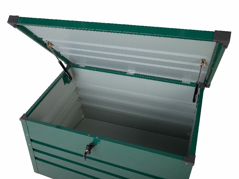 Tároló doboz 100x62cm Ceroso (sötét zöld) 