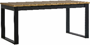 Íróasztal typ LA14 Laticia (matt fekete + wotan tölgy)