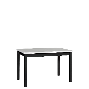Széthúzható asztal Luca 80 x 120+150 I (fehér L) (fekete)