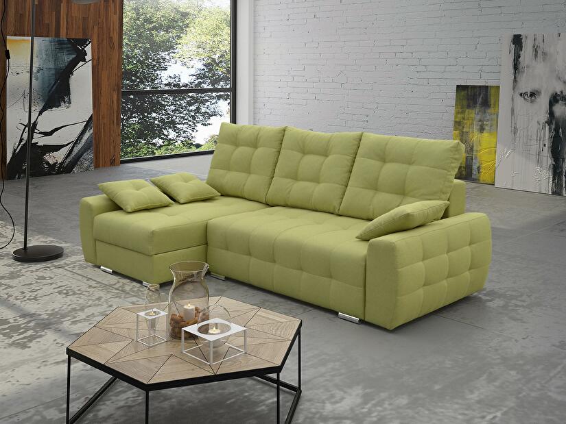 Sarok kanapé Merimas (zöld) (B)