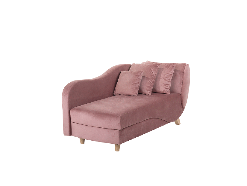 Pihenő fotel Mereg (rózsaszín) (J)