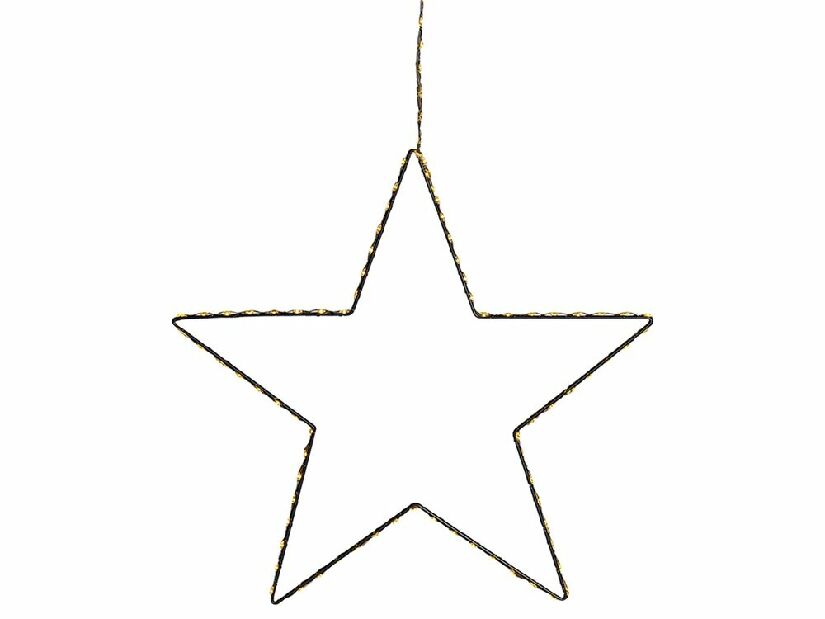 Dekoratív csillag készlet (3 db.) Kunza (ezüst)